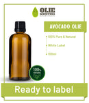 Aguacate prensado en frío | Listo para etiquetar (marca blanca) | 100ml | Materia prima cosmética