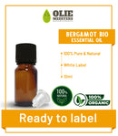 Aceite esencial de bergamota Orgánico | Listo para etiquetar (marca blanca) | 10ml