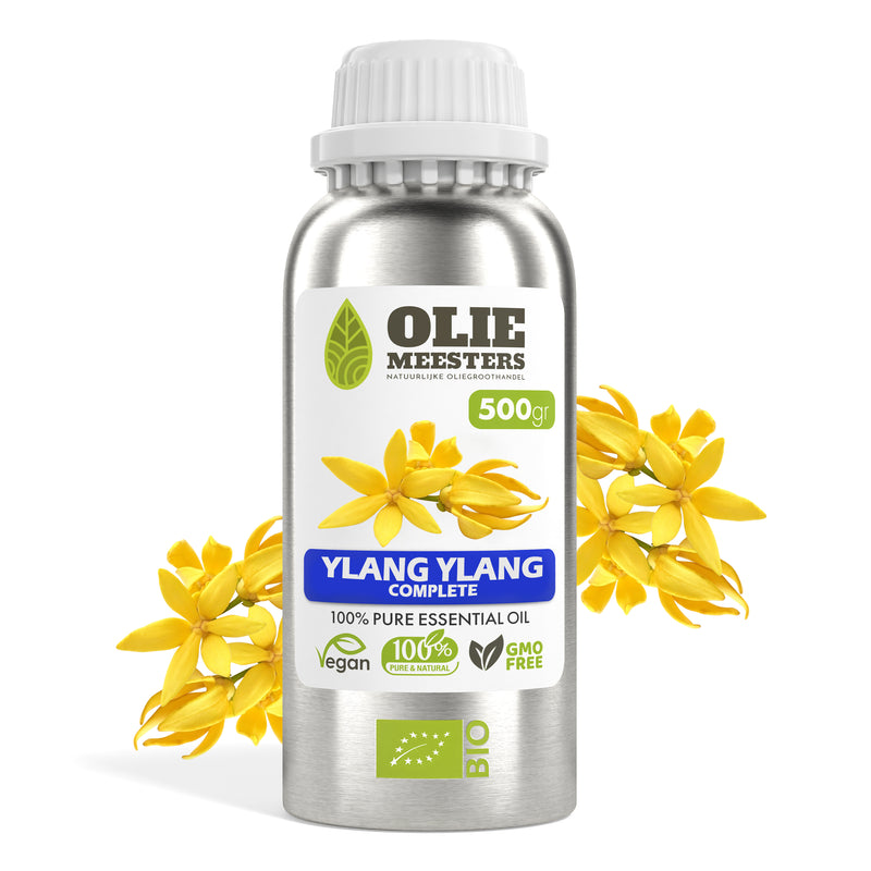 500gr Ylang Ylang (Complete) Etherische olie Biologisch