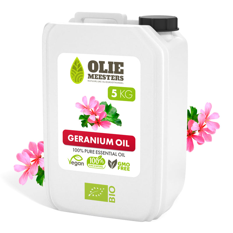 5Kg Geranium Etherische olie Biologisch