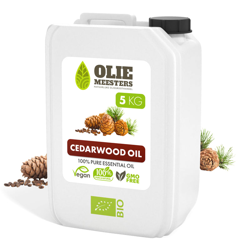 Cedarwood (cedarwood) Eterisk olje Økologisk