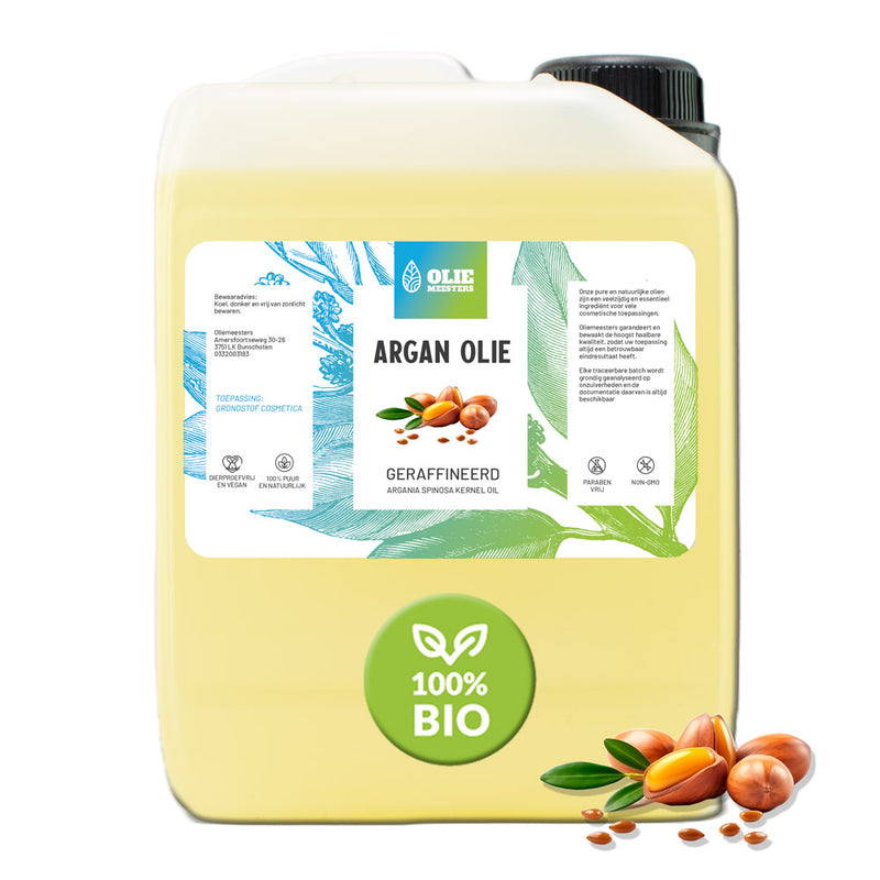 L'huile pure d'argan biologique aux multiples bienfaits pour la peau.