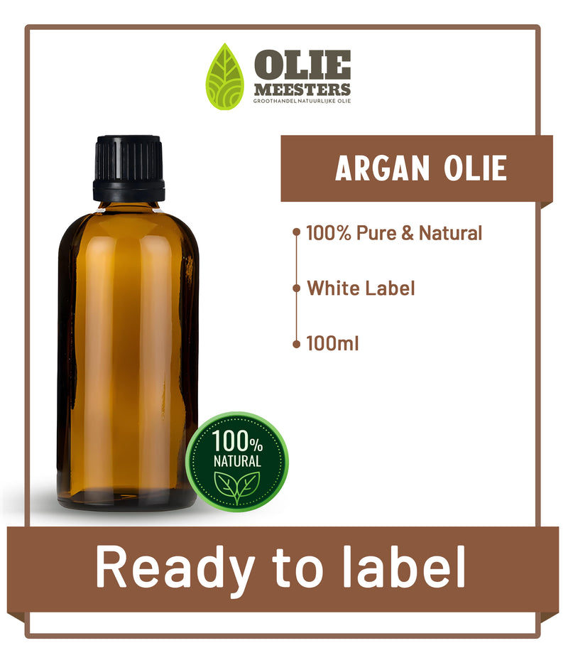 Arganolie Koudgeperst | Ready to Label (White Label) | 100 ml