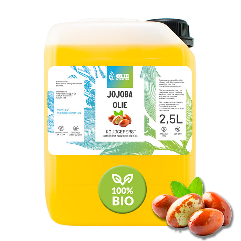 Jojoba oil (Organic & Cold Pressed)