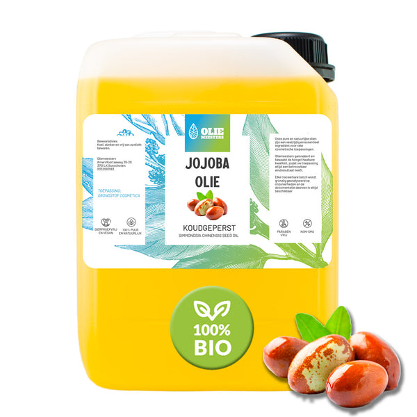 Jojoba oil (Organic & Cold Pressed)