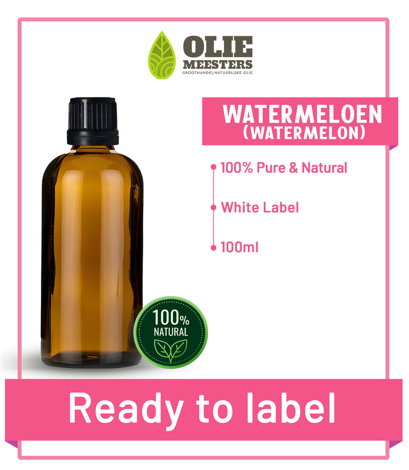 Watermeloen olie Koudgeperst | Ready to Label (White Label) | 100 ml