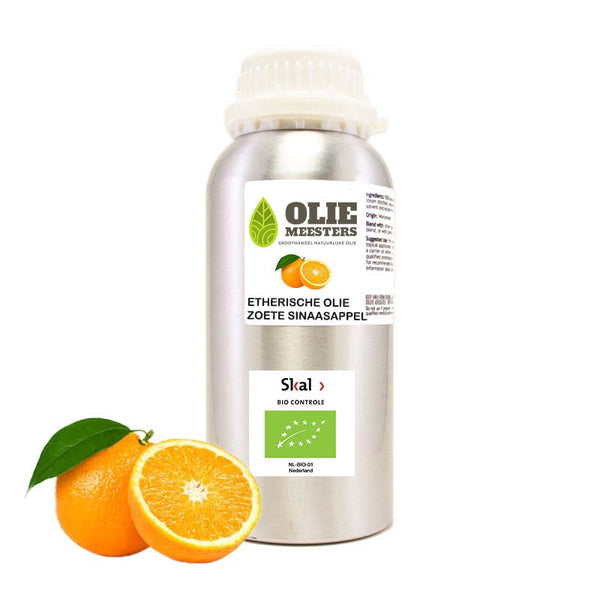 Biologische Etherische Olie Zoete Sinaasappel