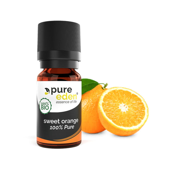 Huile essentielle d'orange (douce) biologique | 10ML | Pur Éden®